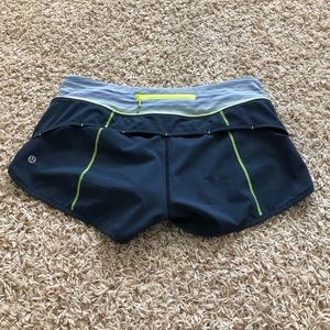RARE LULULEMON SPEED UP SHORT